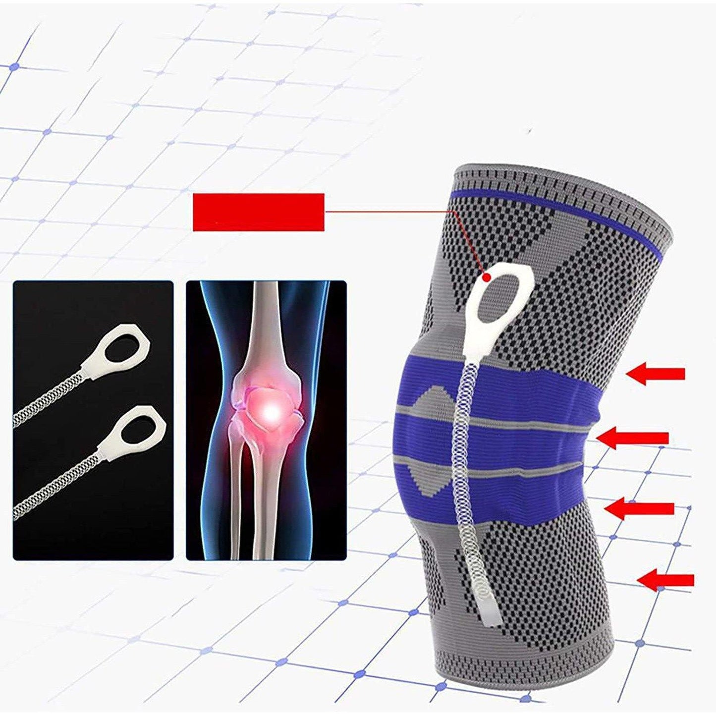 Knee Support Compression Sleeve - Direct Savings Online 