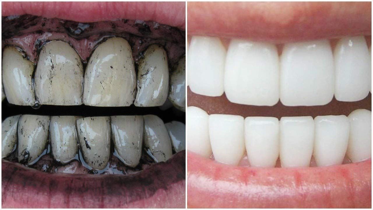 Charcoal Powder & Bamboo Toothbrush