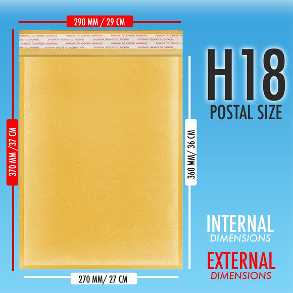H18 Padded Envelopes