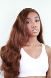 Honey Brown Boujee Long Wavy Brown Wig