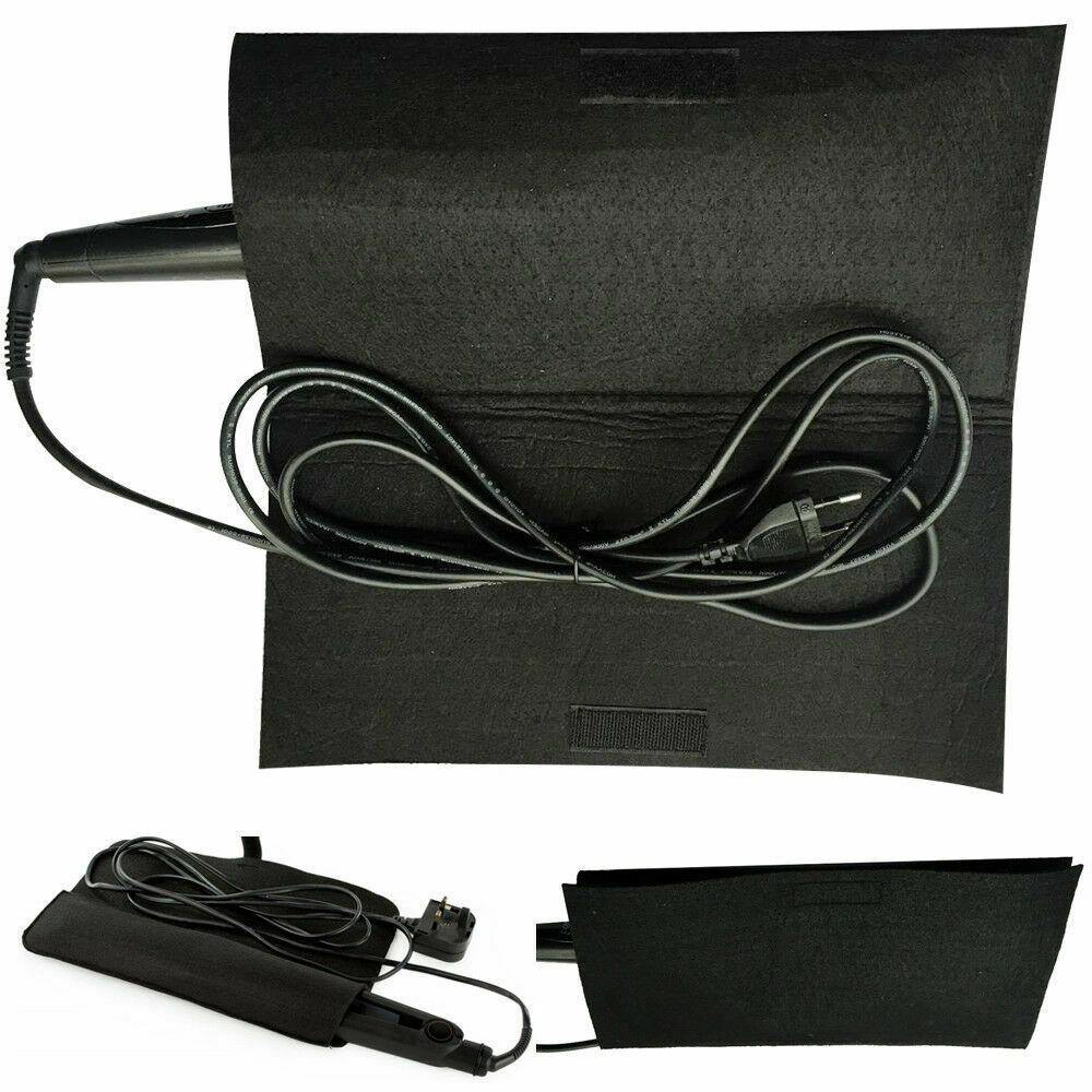 Heat Proof Mat Wrap For Hair Straighteners - Direct Savings Online 