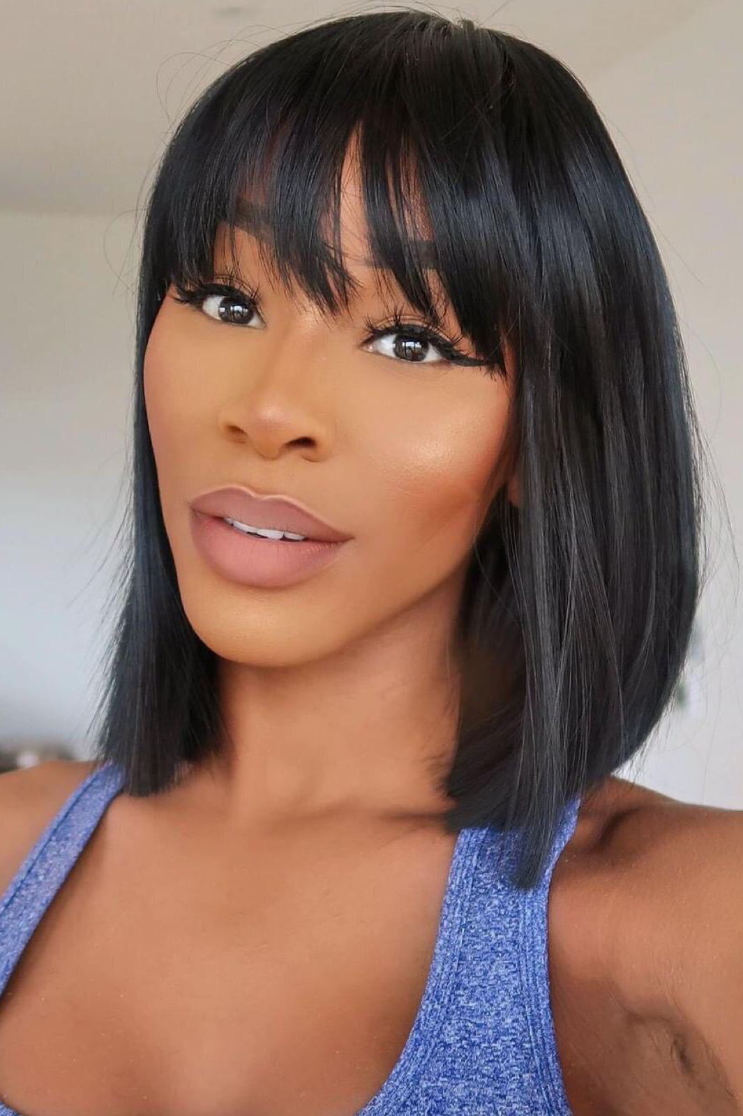 Iskaba Straight Bob Wig