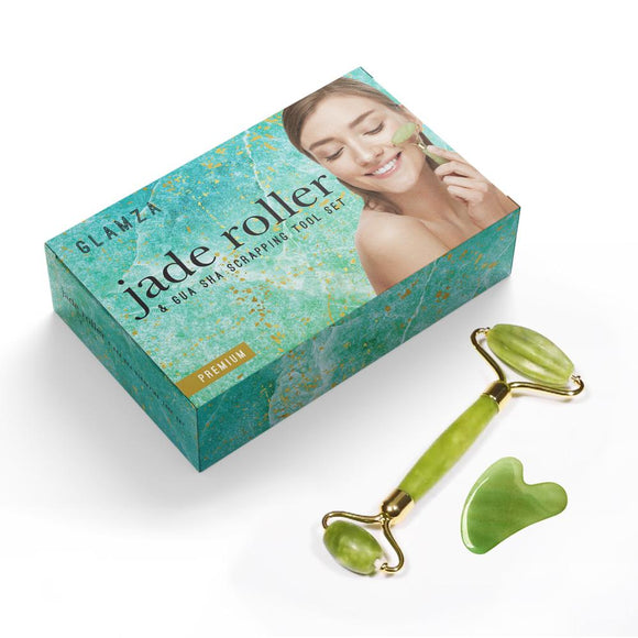 Jade Roller & Gua Sha Massage Tool