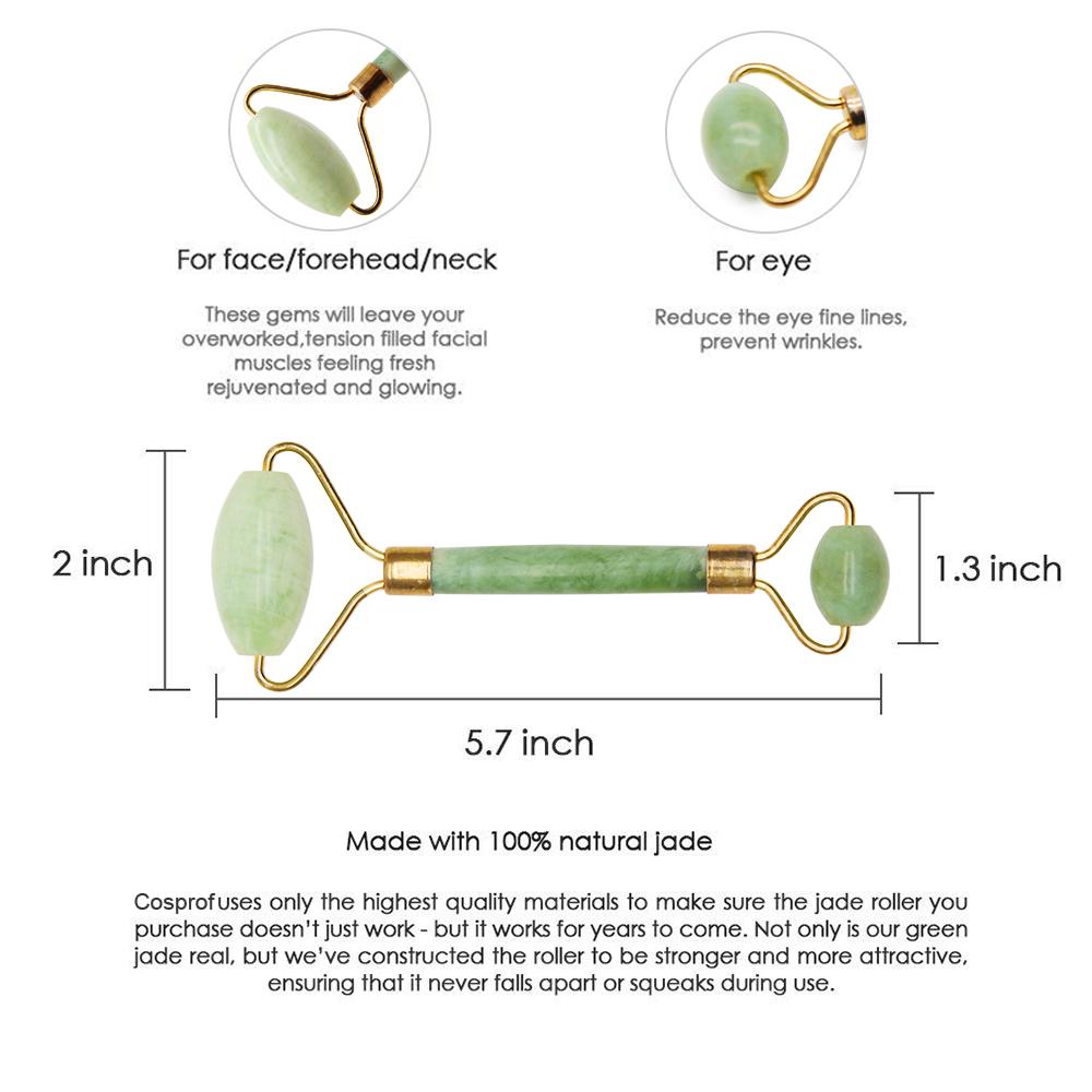 Jade Roller & Gua Sha Massage Tool