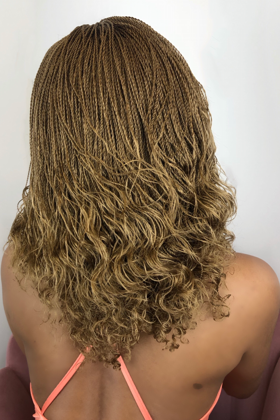 Kleo Medium Brown Braided Wig
