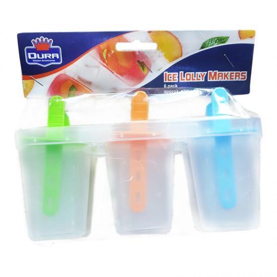 6PCS Pack Ice Cream Lolly Maker - Direct Savings Online 
