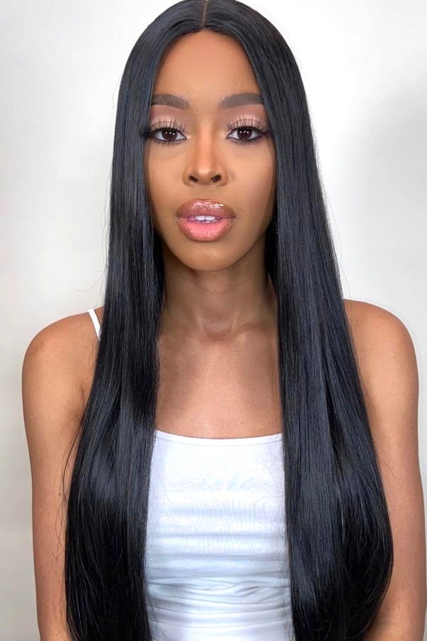 Natasha Long Straight and Black Wig