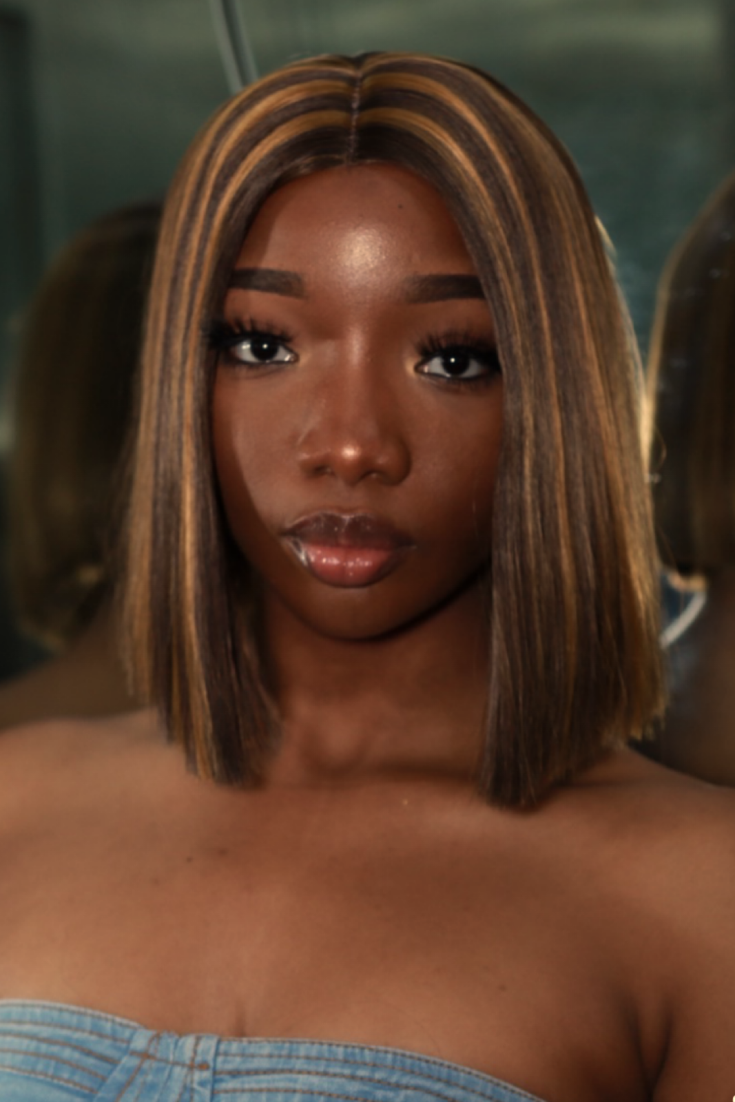 Nia Brown Straight Bob Wig