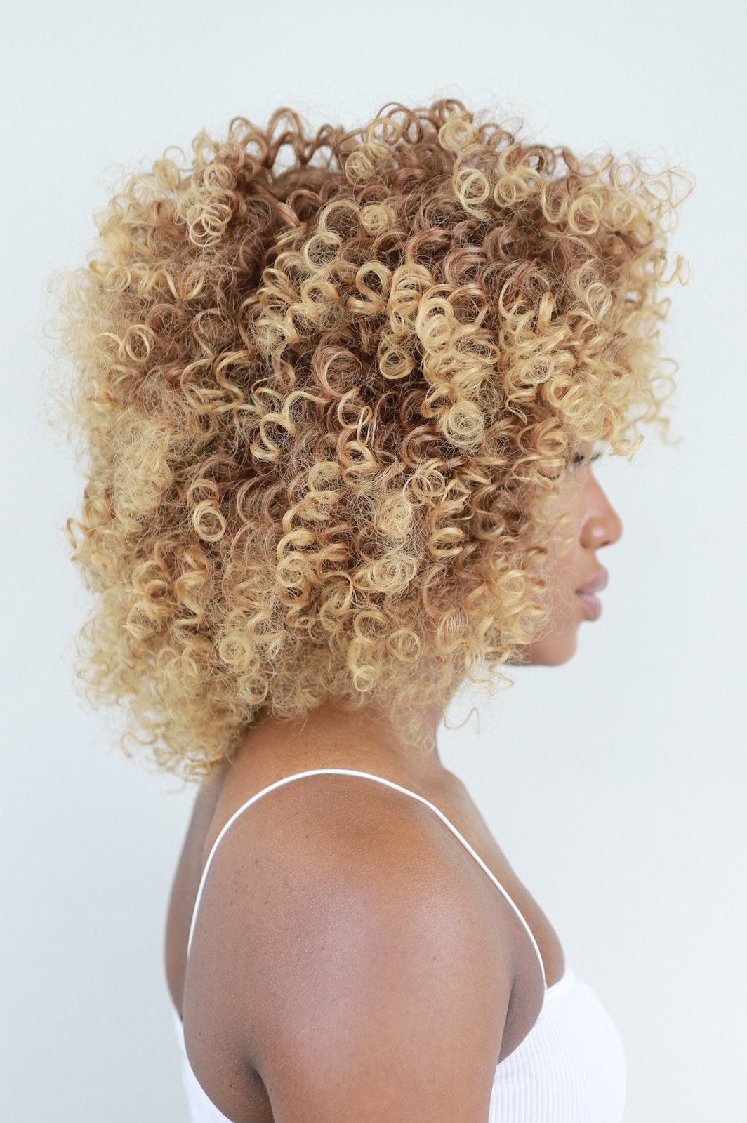 Omoge Short Curly Afro Wig