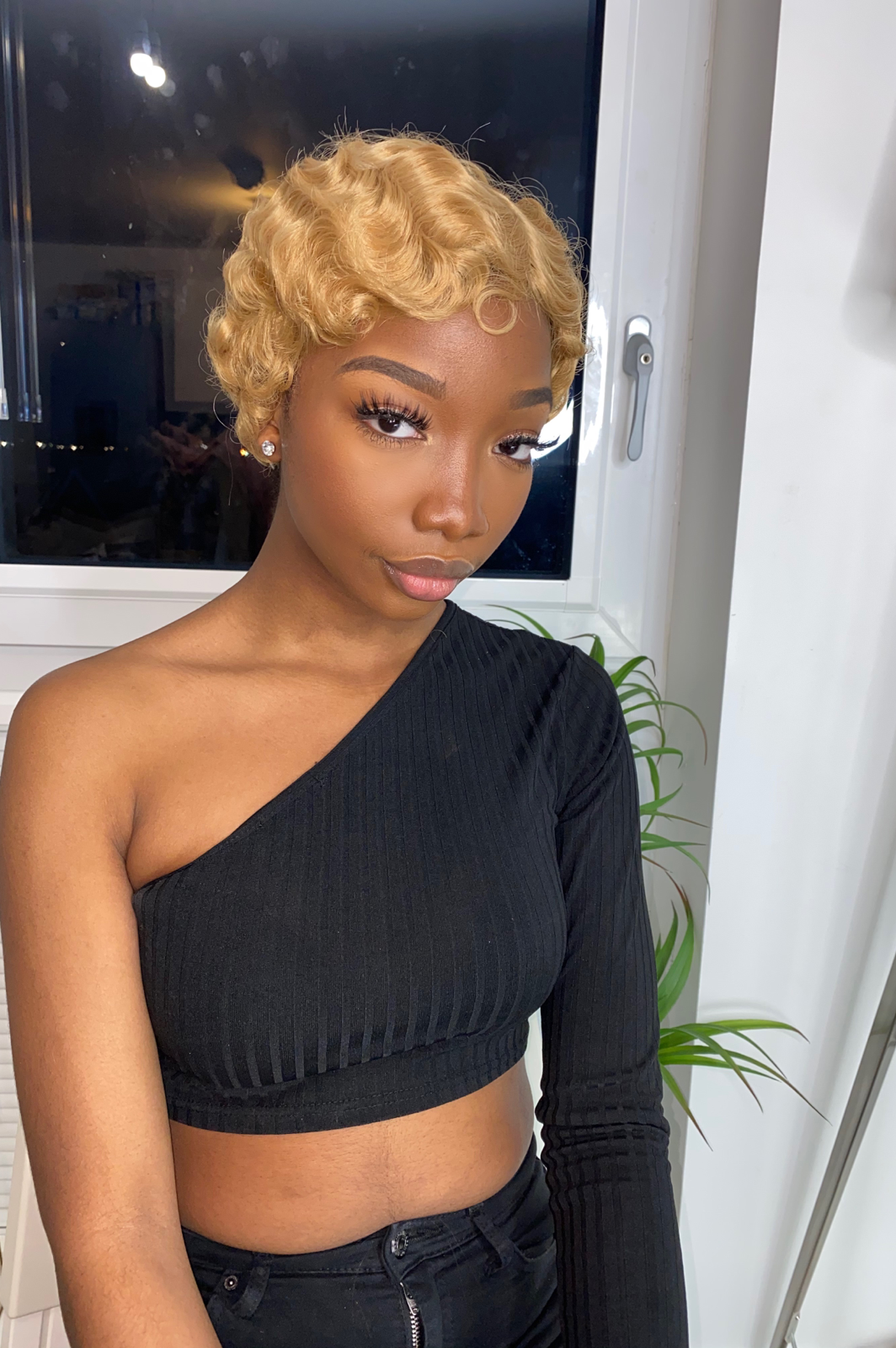 Pana Blonde Pixie Cut Wig