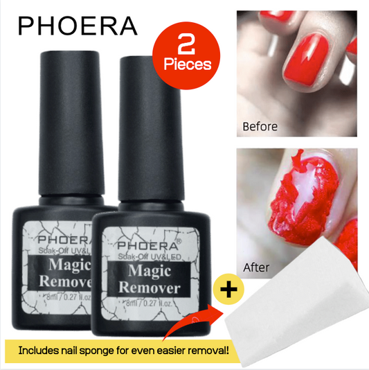 Nail Polish Remover and Sponge