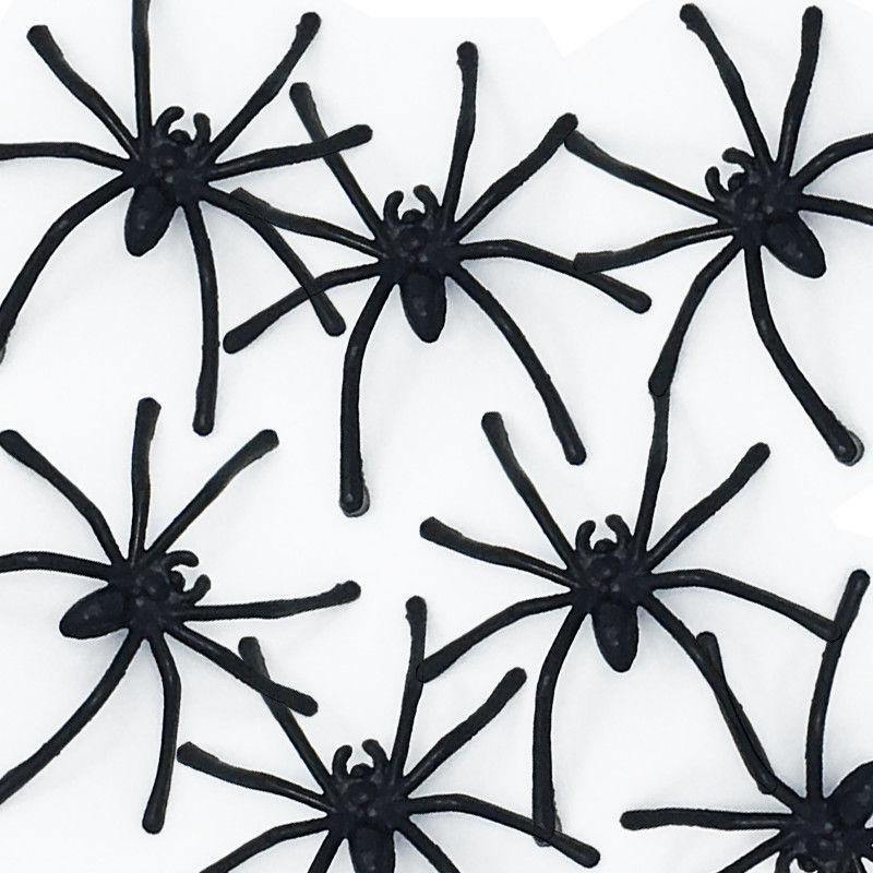 100pcs Fake Spider Halloween - Direct Savings Online 