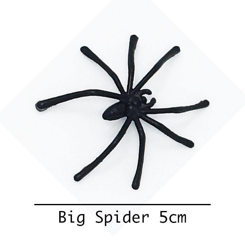 100pcs Fake Spider Halloween - Direct Savings Online 