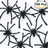 100pcs Fake Spider Halloween - Direct Savings Online 