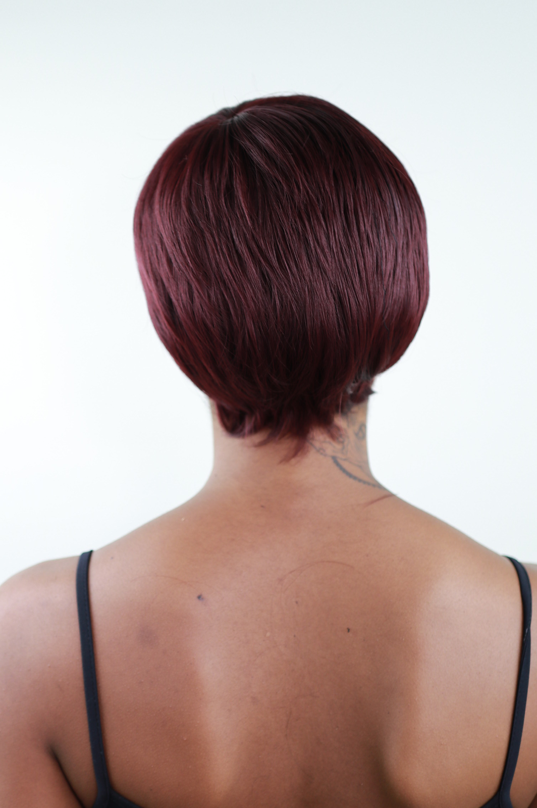 Sauce Burgundy Pixie Cut Wig