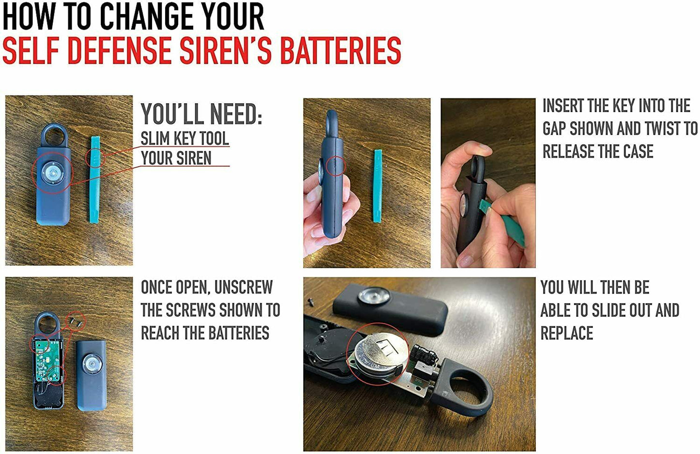 Personal Self Defence Panic Alarm