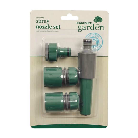 Kingfisher Garden Spray & Nozzle Set - Direct Savings Online 