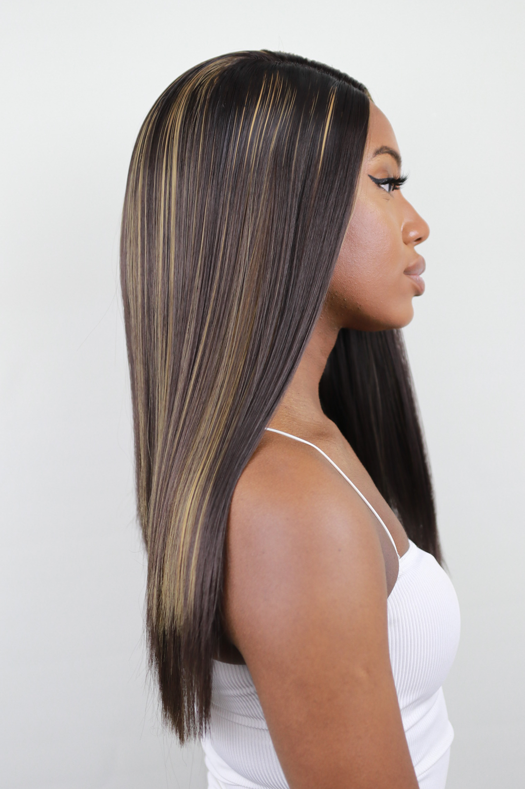 Tiwa Long Straight Brown Wig