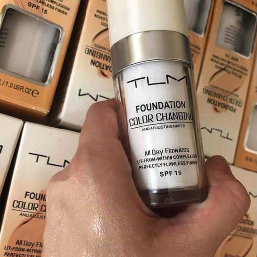 Colour Changing Foundation