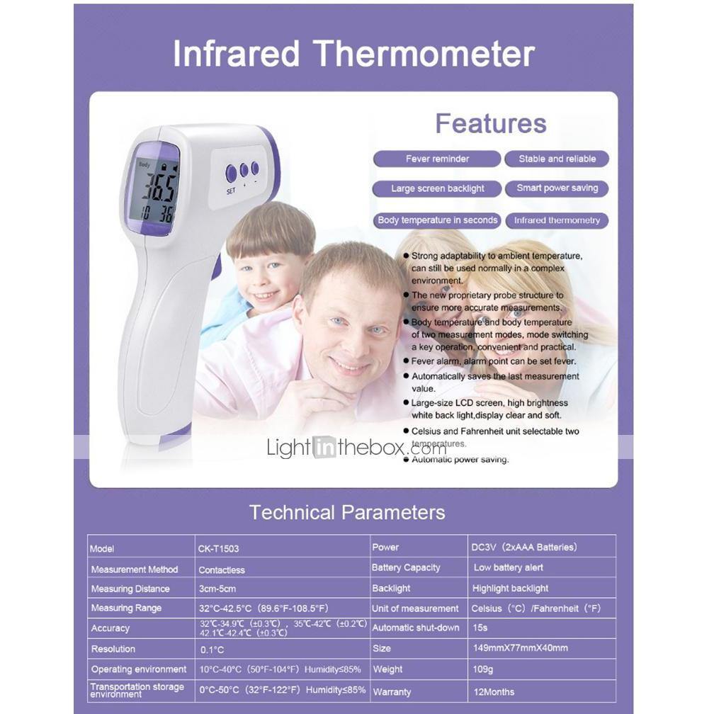 Infrared Thermometer Temperature Gun - Direct Savings Online 