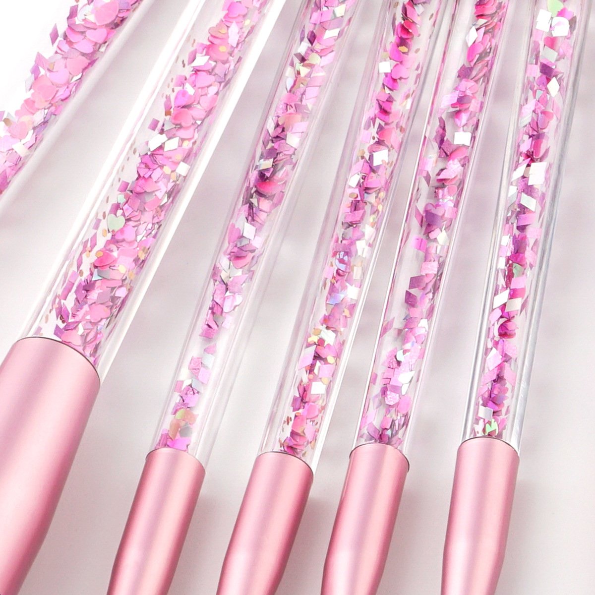 Unicorn Glitter Makeup Brushes