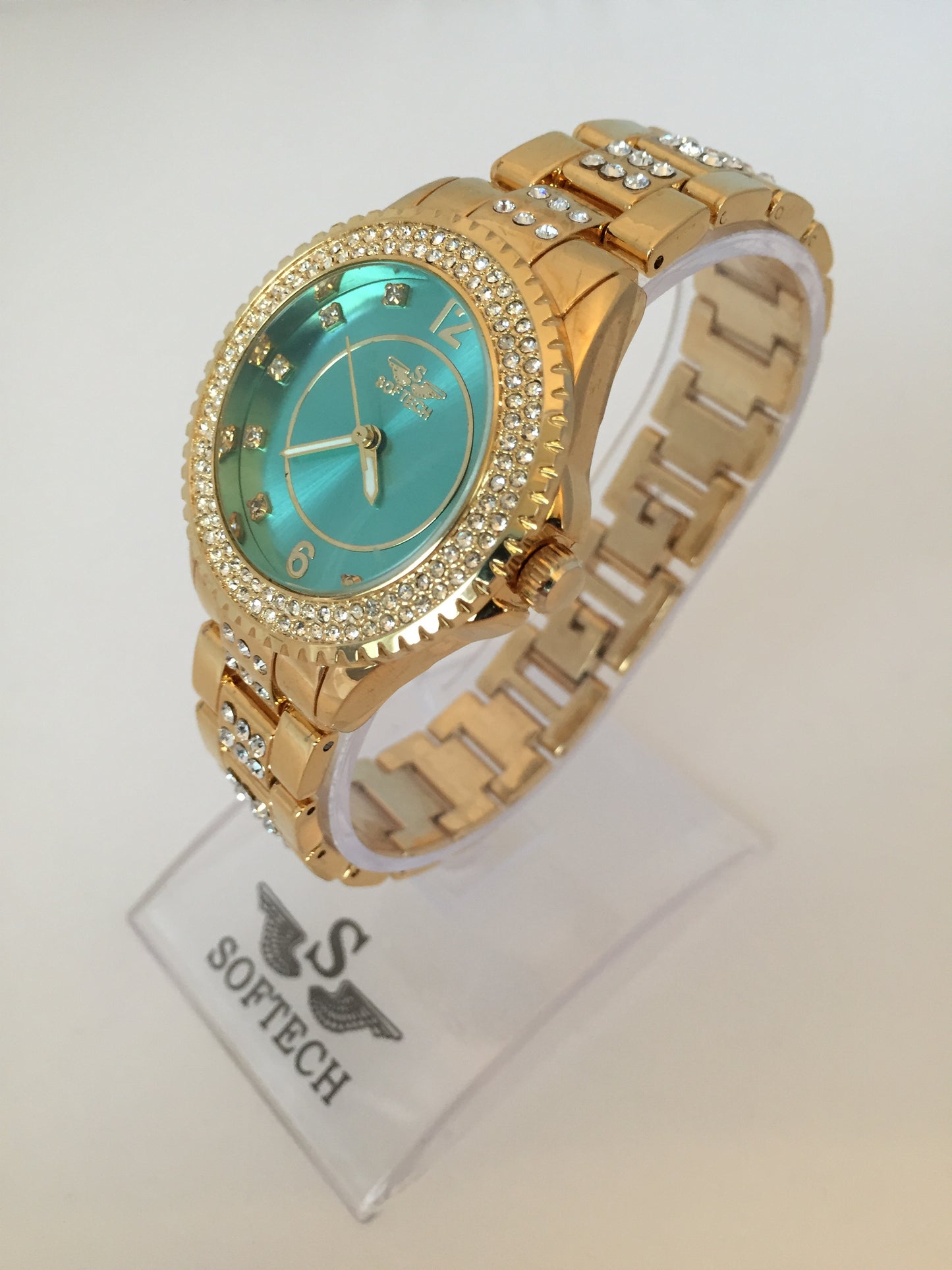 DIAMANTE WRIST WATCH