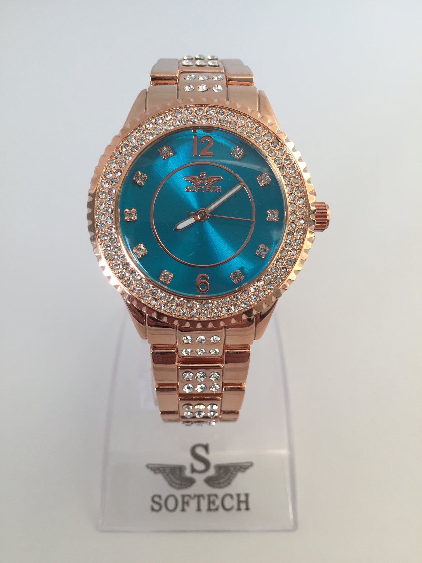 DIAMANTE WRIST WATCH