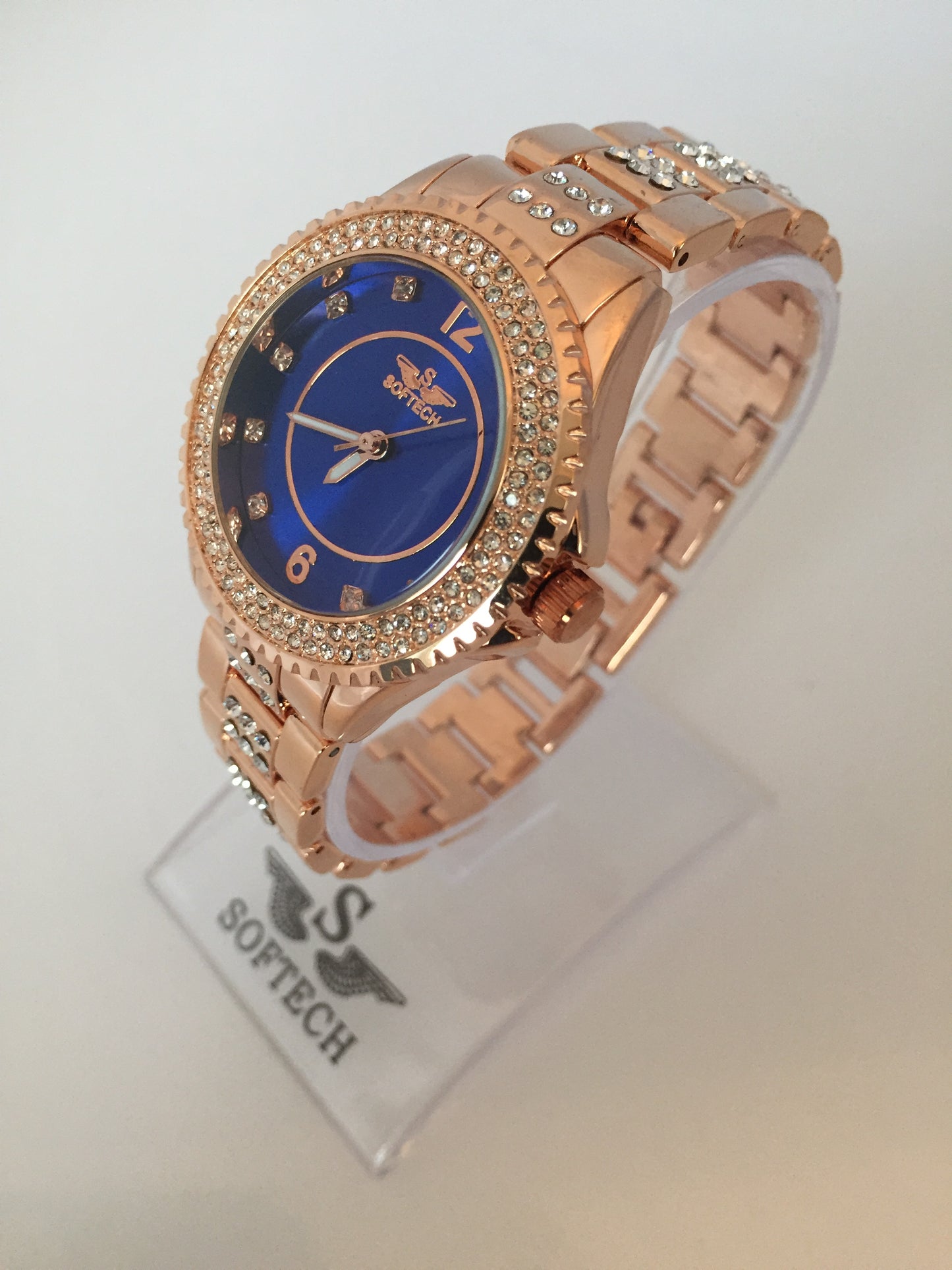 DIAMANTE WRIST WATCH